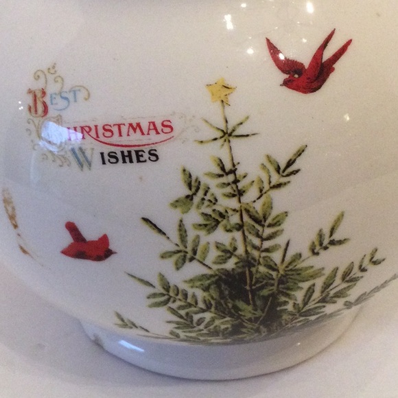 Magenta teapot Christmas - Picture 2 of 6